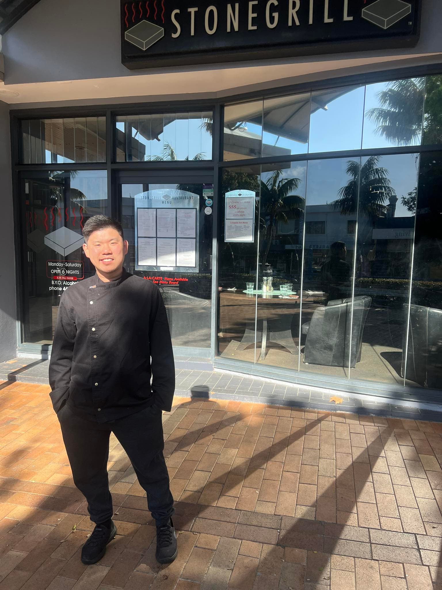 Owner of Stone Grill Huskisson